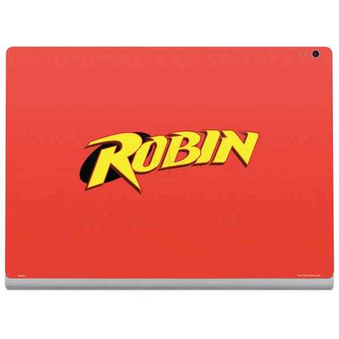 DC Comics Robin Official Logo Surface Book 2 15in Skin